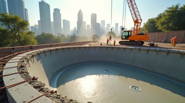 Construction de piscine en béton : étapes et techniques essentielles