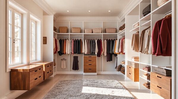 Top 5 astuces pour aménager un dressing efficace